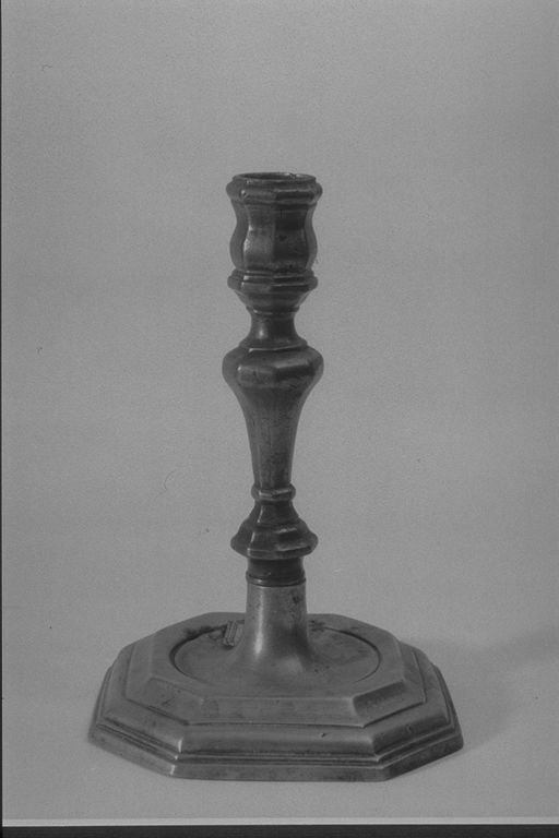 candeliere, opera isolata - ambito Italia centrale (seconda metà sec. XIX)