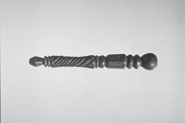 mazza, opera isolata - bottega umbra (sec. XVI)