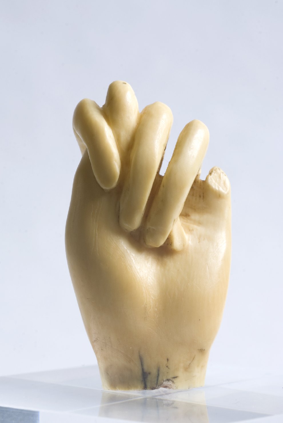 mano (rilievo, opera isolata) - bottega italiana (sec. XIX)