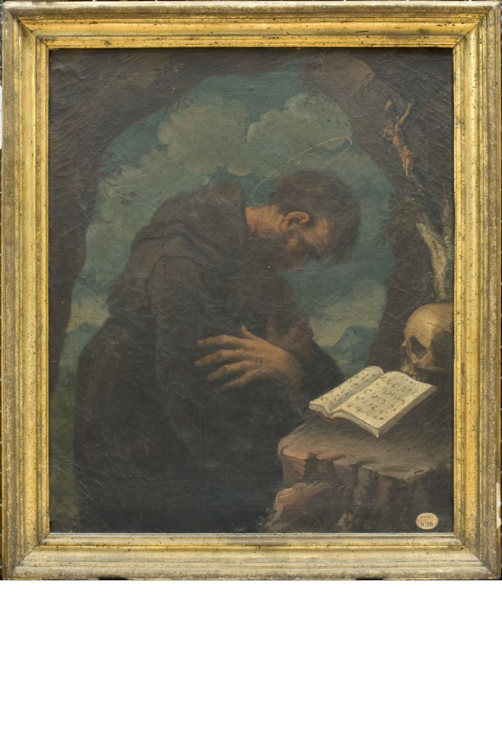 San Francesco d'Assisi in preghiera (dipinto, opera isolata) - ambito dell'Italia centrale (sec. XVII)