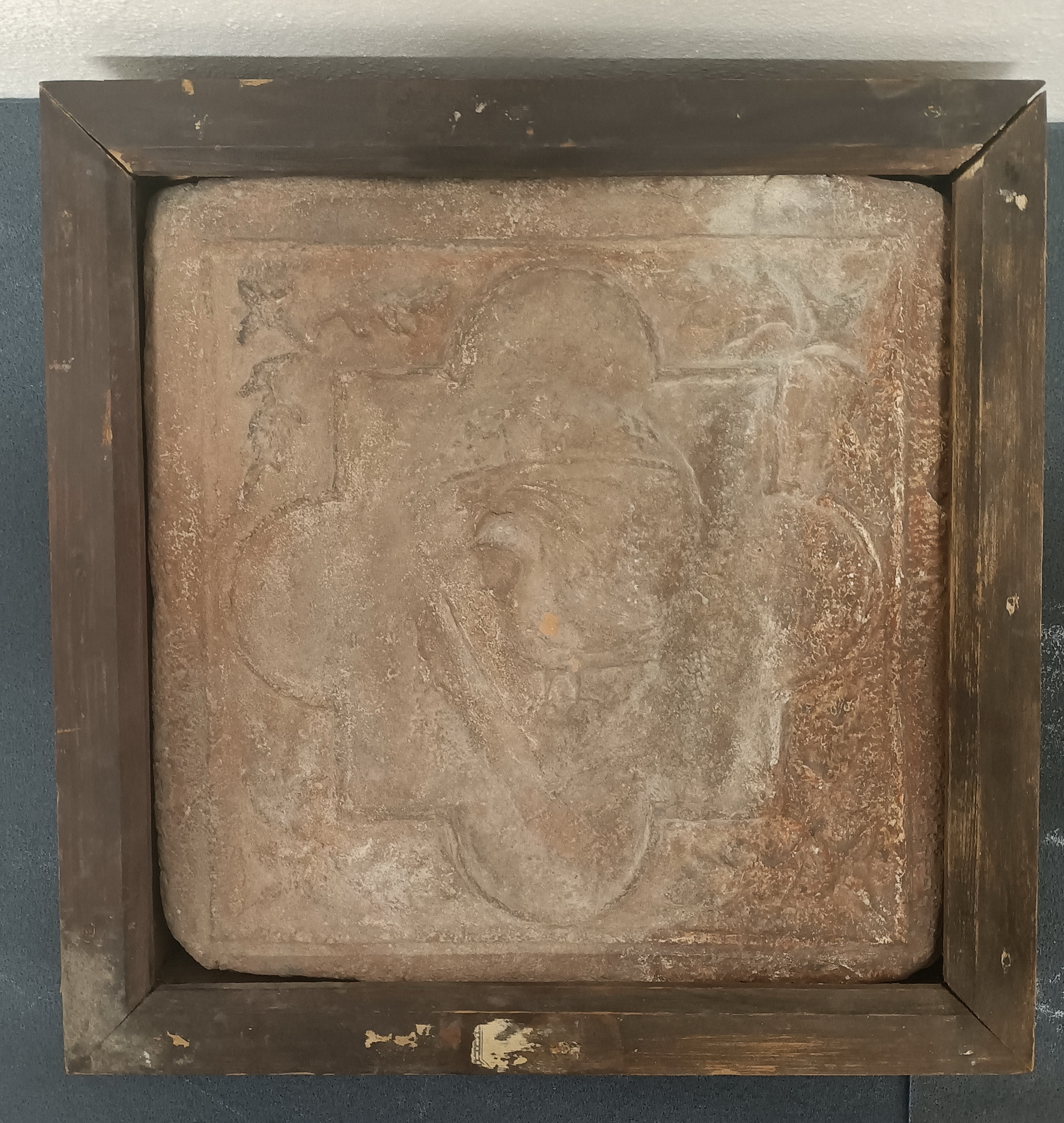 stemma della famiglia Panfili (formella, opera isolata) - bottega umbra (sec. XV)