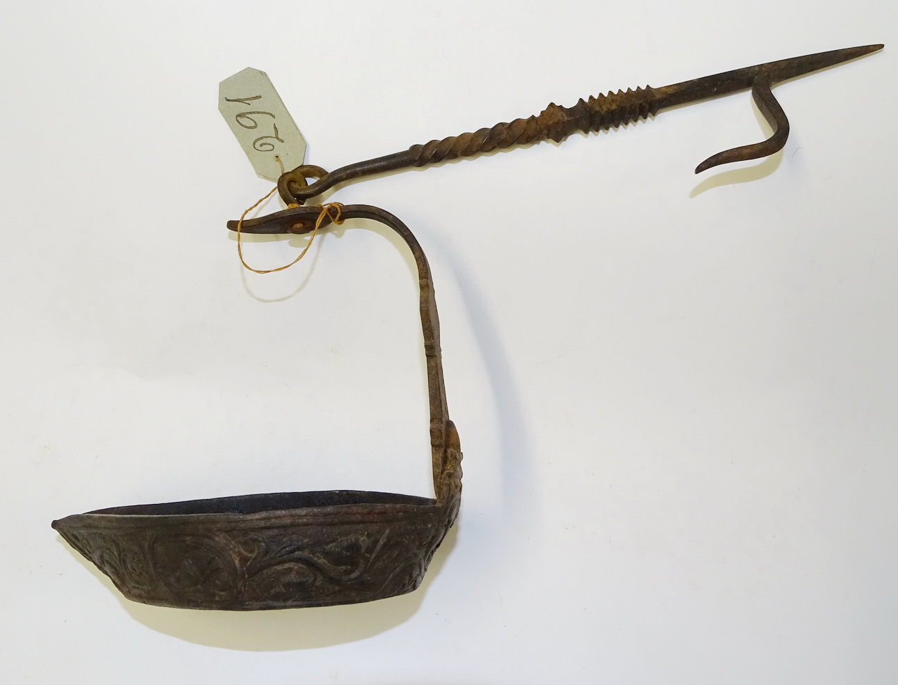 lampada, opera isolata - ambito italiano (sec. XVI)