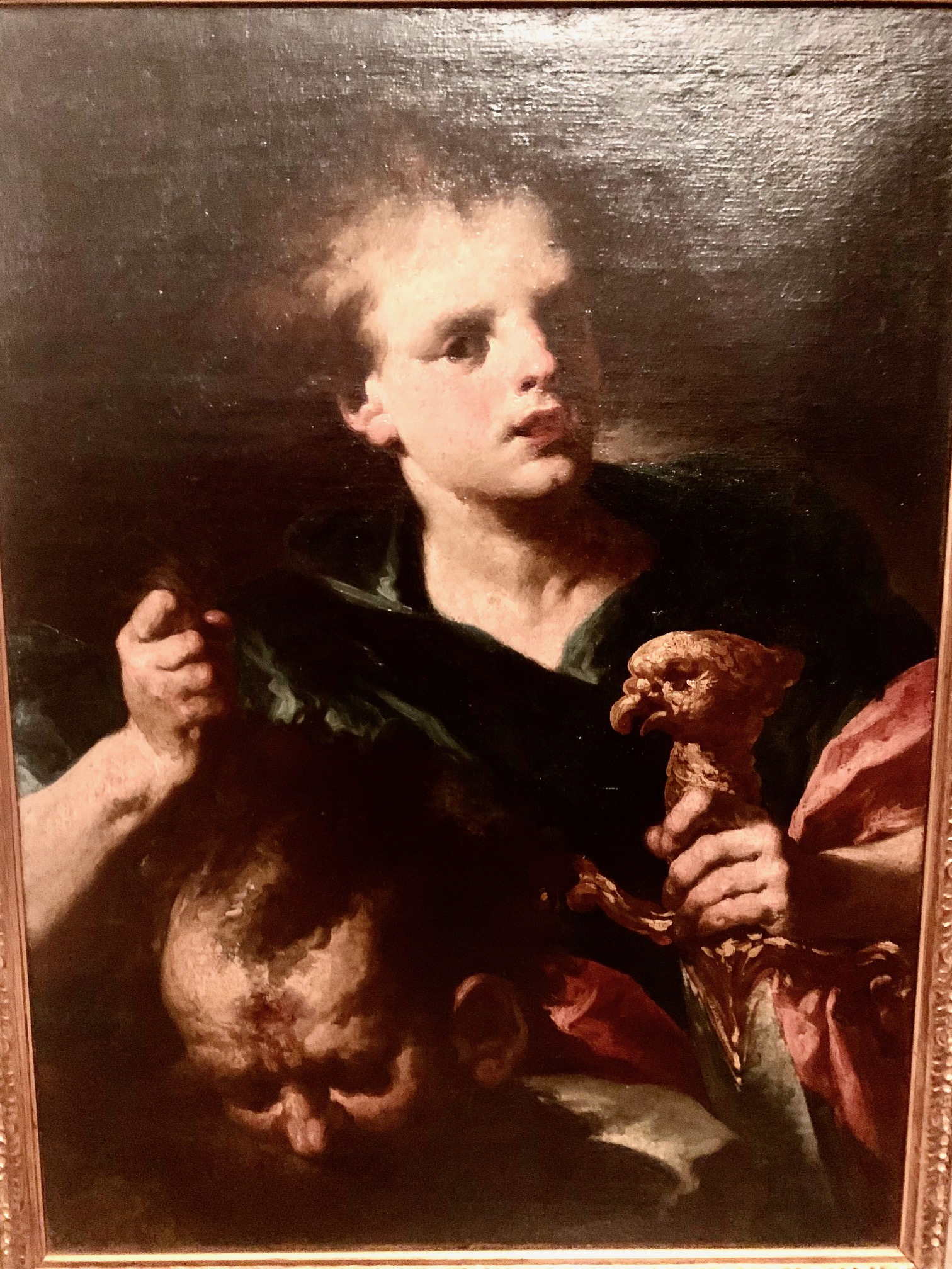 Davide con la testa di Golia (dipinto, opera isolata) di Guala, Pier Francesco (XVIII)