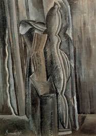 Natura morta con portaorologio (dipinto, opera isolata) di Morandi Giorgio (primo quarto XX)