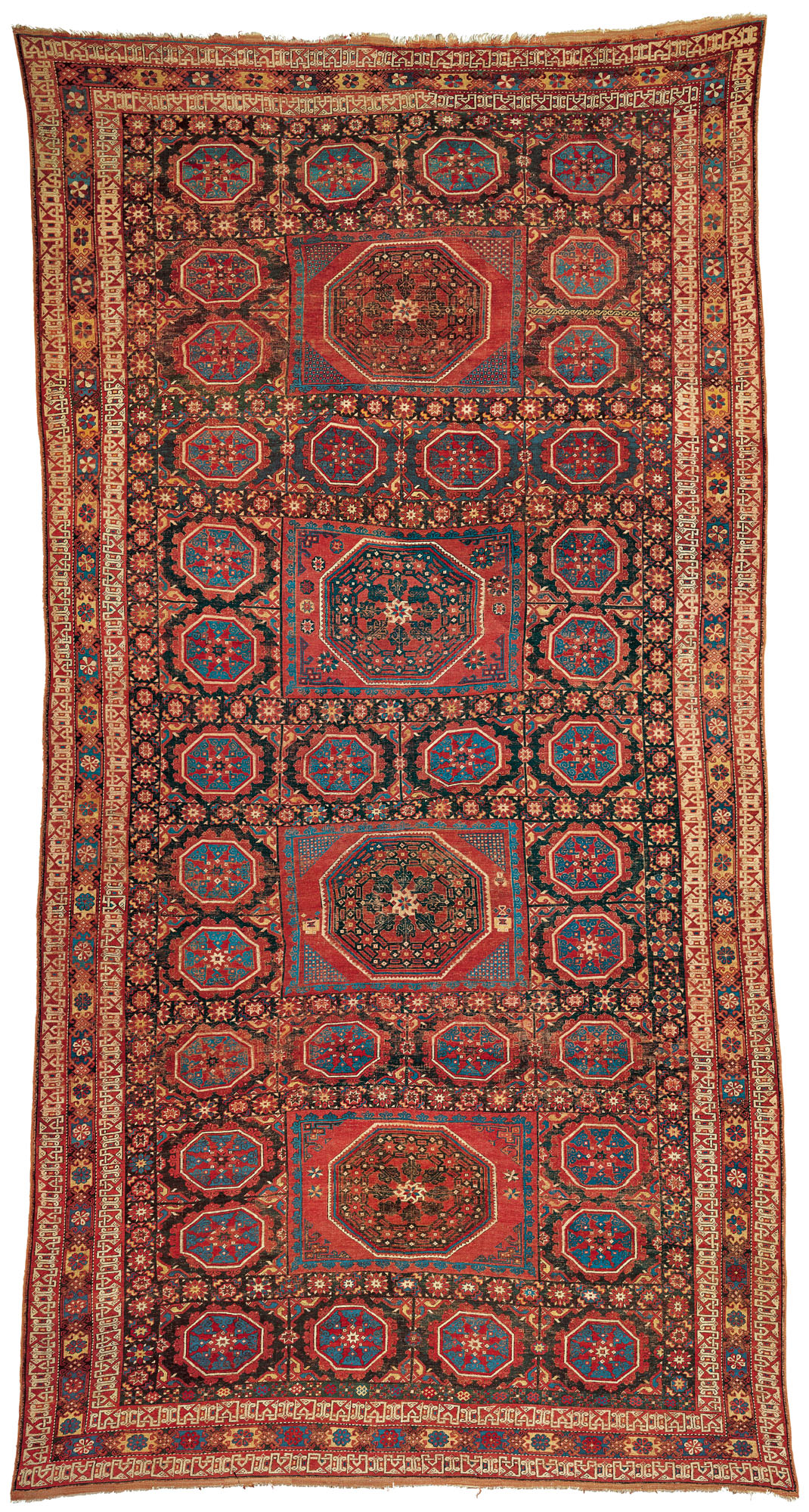 tappeto, opera isolata - manifattura anatolica (prima metà XV)