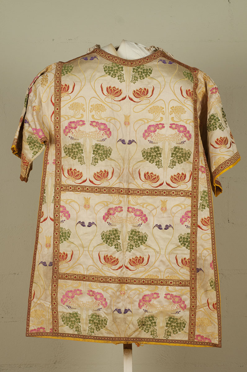 soggetto assente (dalmatica, elemento d'insieme) - manifattura italiana (inizio XX)