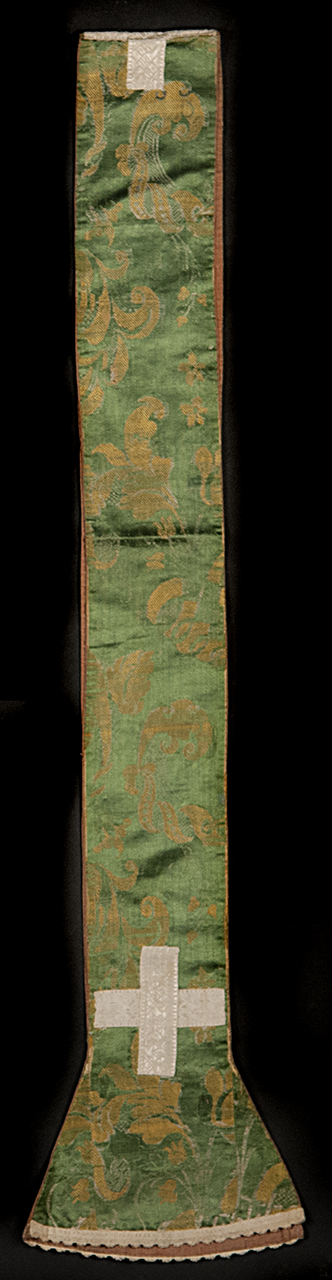 soggetto assente (stola, elemento d'insieme) - manifattura italiana (ultimo quarto XVII)