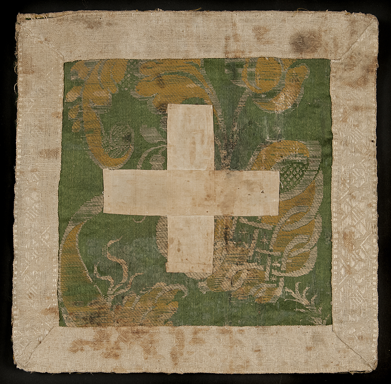 soggetto assente (borsa del Corporale, elemento d'insieme) - manifattura italiana (ultimo quarto XVII)