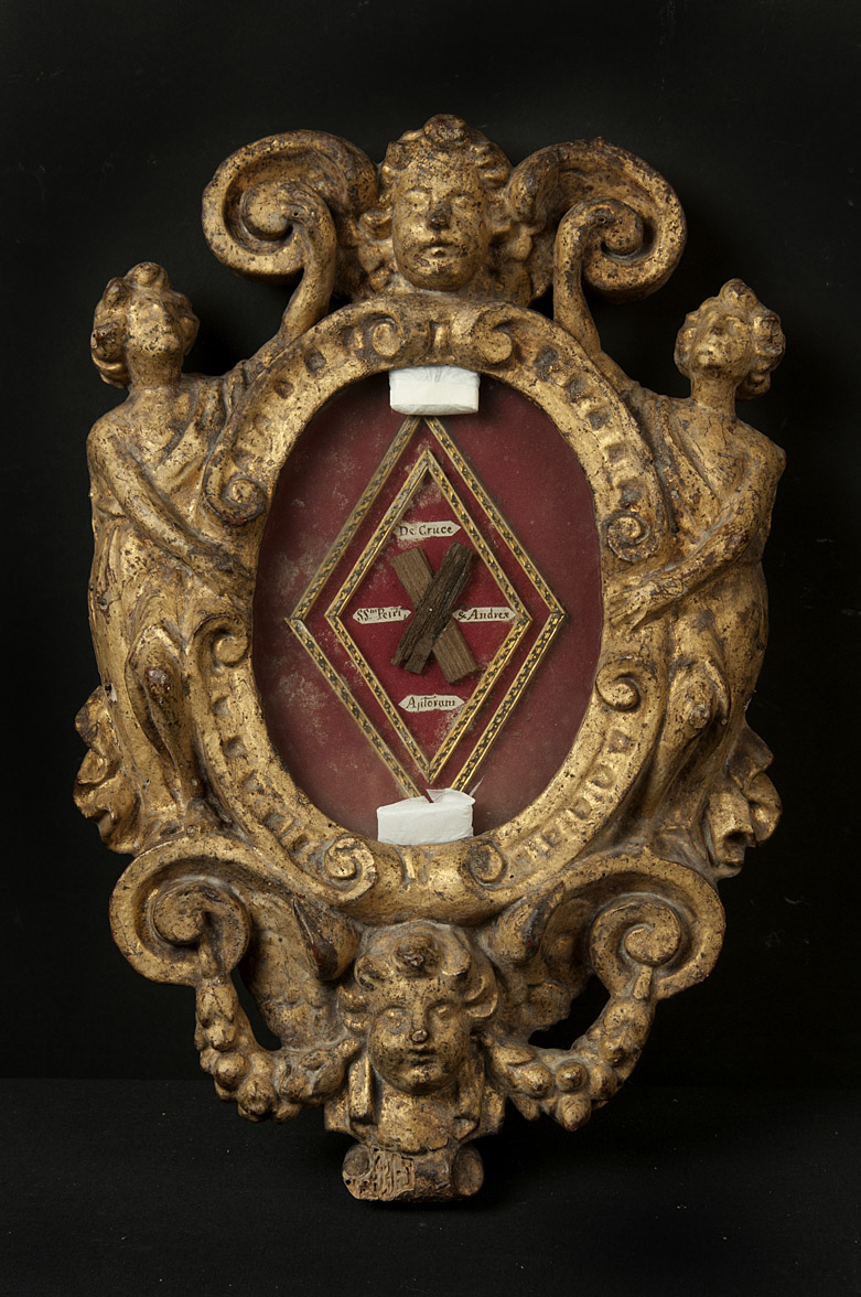 cherubini (reliquiario - a ostensorio, frammento) - bottega Italia centrale (metà/ inizio sec. XVI)