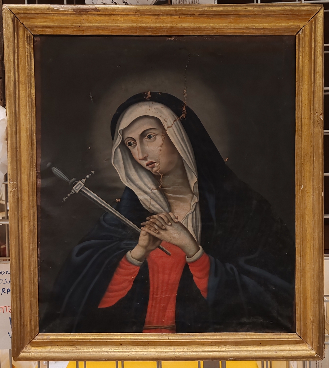 soggetto assente (cornice, elemento d'insieme) - ambito umbro (metà XVIII)