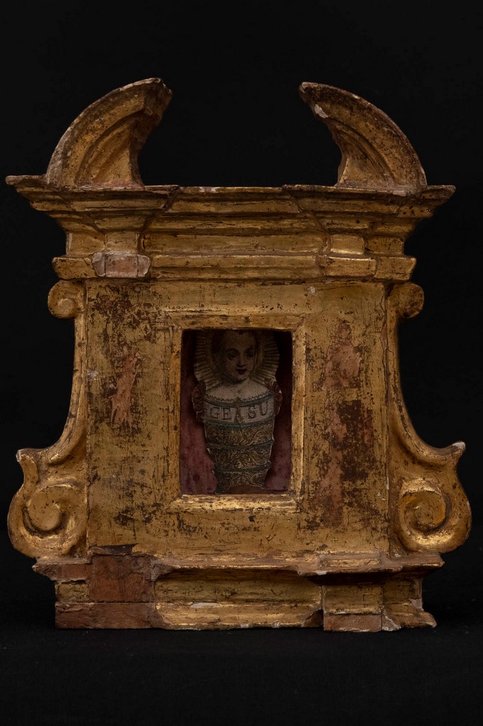 Gesù Bambino (ancona, opera isolata) - ambito Italia centrale (sec. XVI)