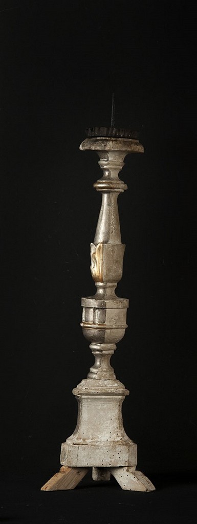 soggetto assente (candeliere d'altare, opera isolata) - bottega Italia centrale (sec. XIX)