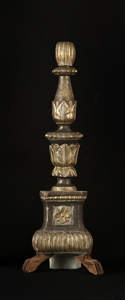 soggetto assente (base per croce d'altare, opera isolata) - bottega Italia centrale (sec. XIX)