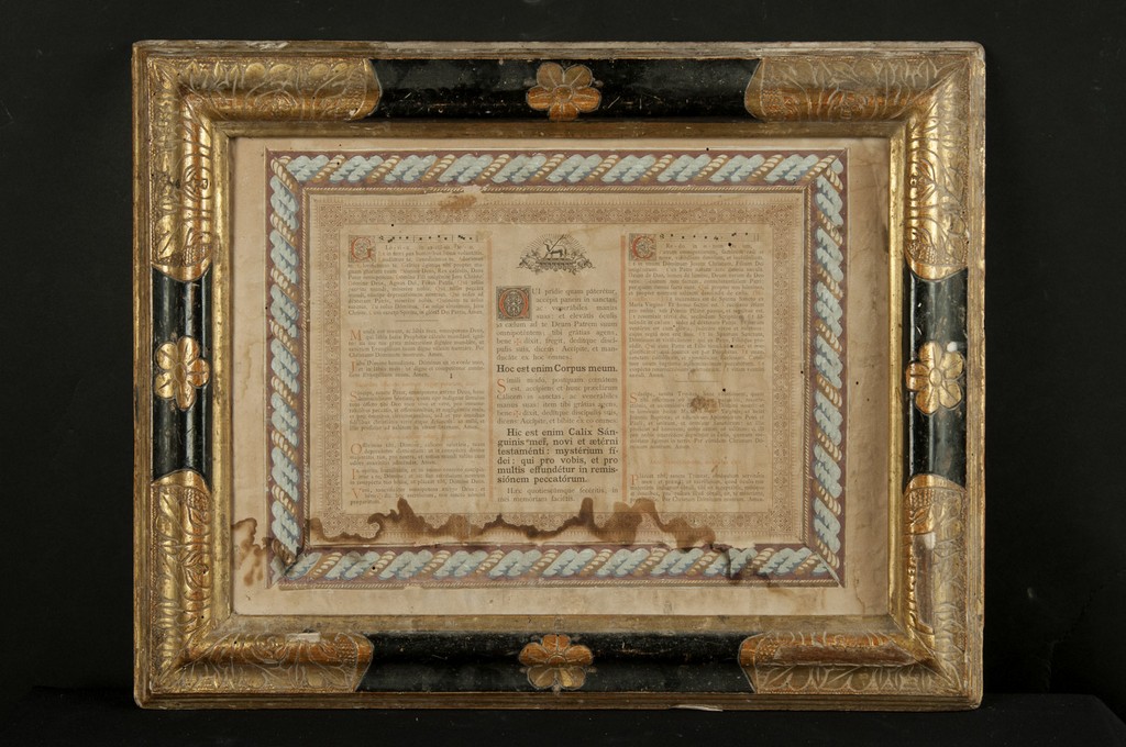 Agnus Dei (cartagloria, opera isolata) - bottega Italia centrale (sec. XIX)