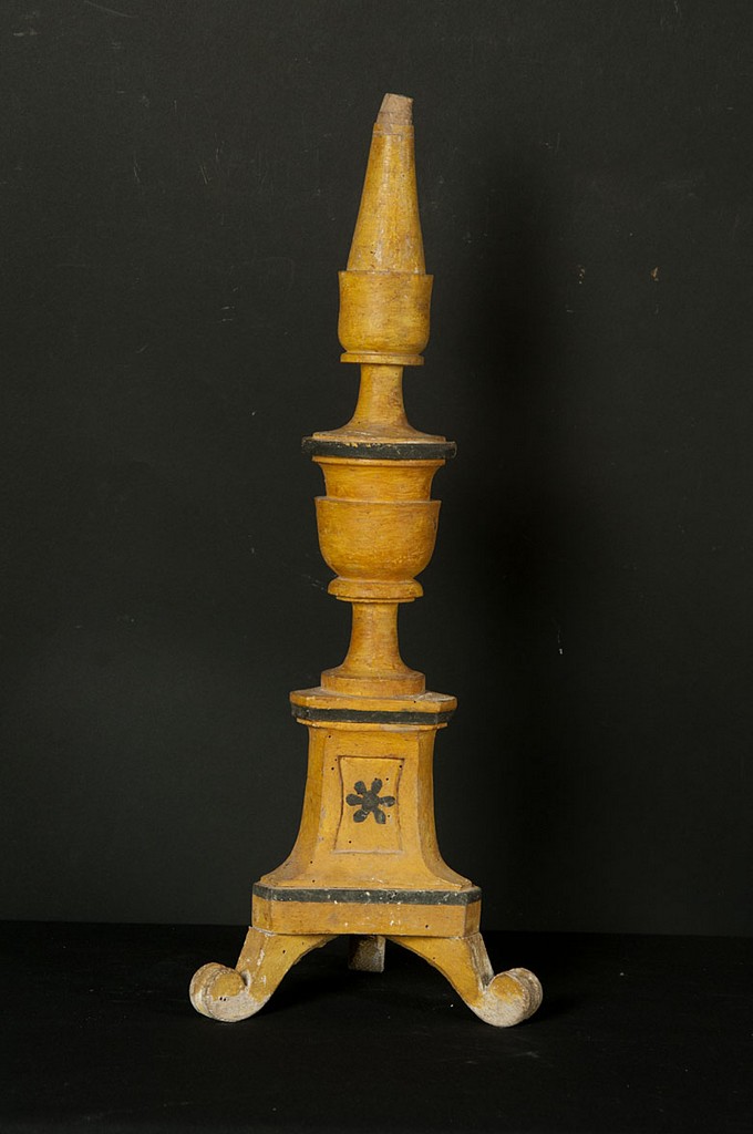 soggetto assente (candeliere, opera isolata) - bottega Italia centrale (prima metà sec. XIX)