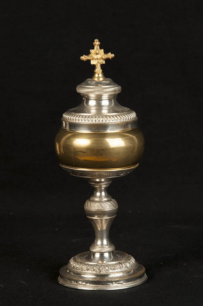 soggetto assente (pisside, opera isolata) - bottega Italia centrale (sec. XIX)