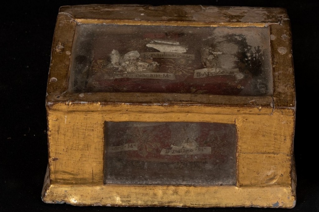 soggetto assente (reliquiario a teca - a cassetta, opera isolata) - bottega Italia centrale (inizio/ metà secc. XVI-XVII)