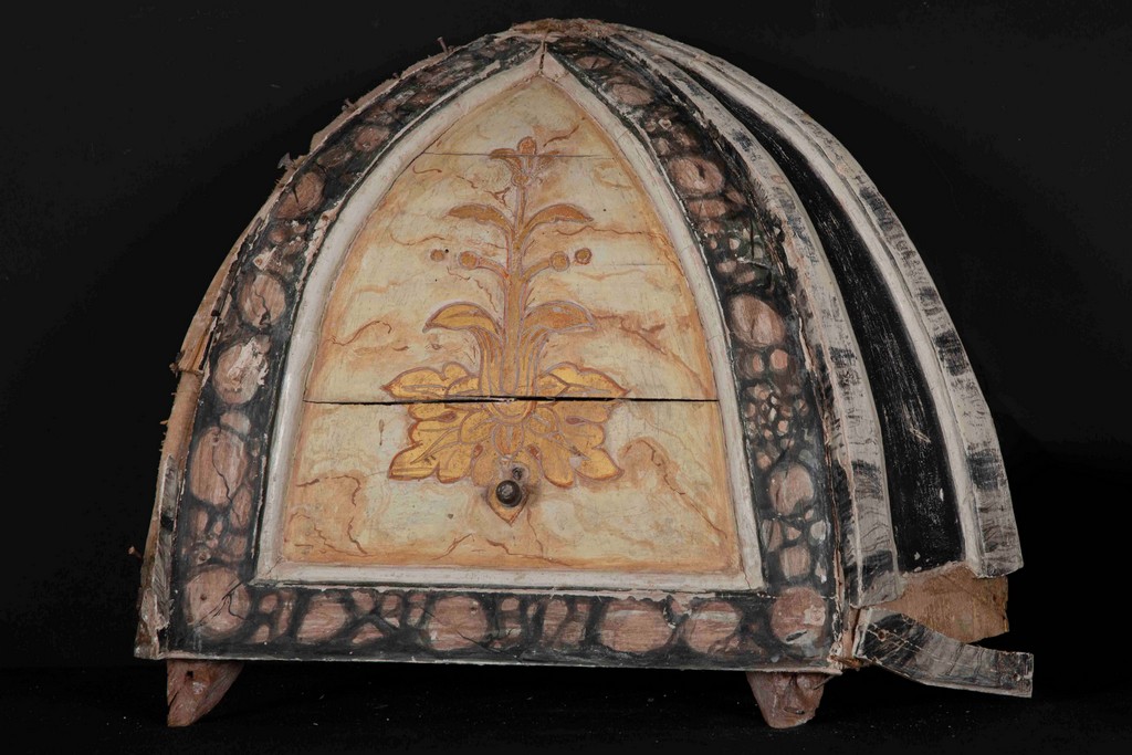 soggetto assente (coperchio del fonte battesimale, elemento d'insieme) - bottega Italia centrale ((?) sec. XVIII)