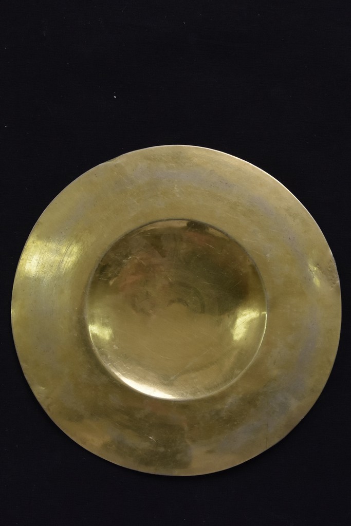 soggetto assente (patena, opera isolata) - bottega italiana ((?) sec. XVIII)