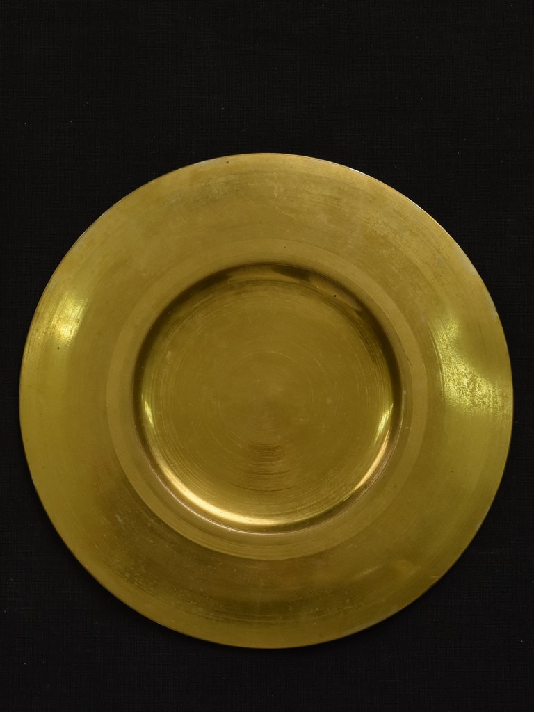 soggetto assente (patena, opera isolata) - bottega italiana ((?) sec. XIX)