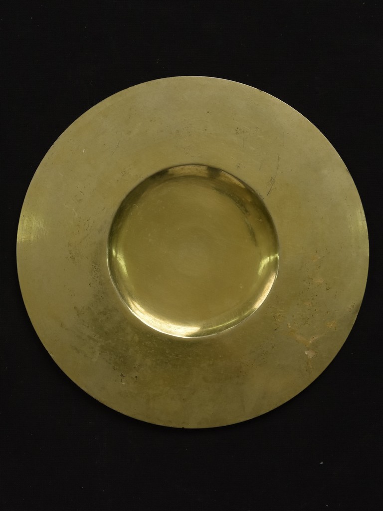 soggetto assente (patena, opera isolata) - bottega italiana ((?) sec. XIX)