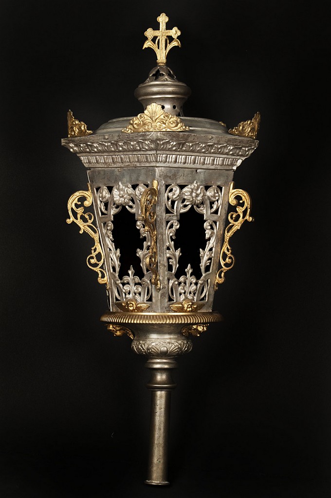 cherubini (lanterna processionale, pendant) - bottega italiana (sec. XIX)