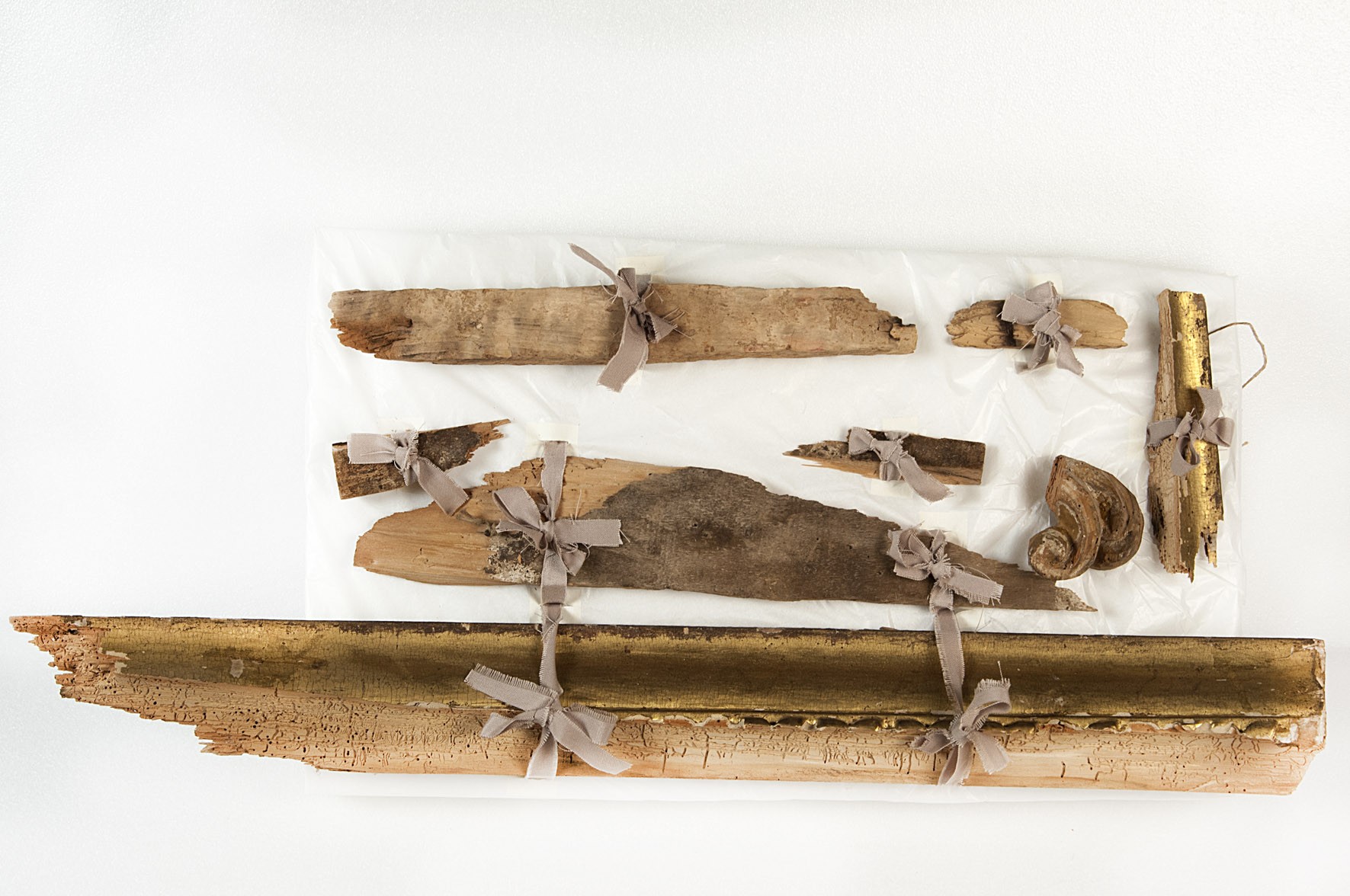 soggetto assente (cornice, frammento) - ambito italiano ((?) XIX)