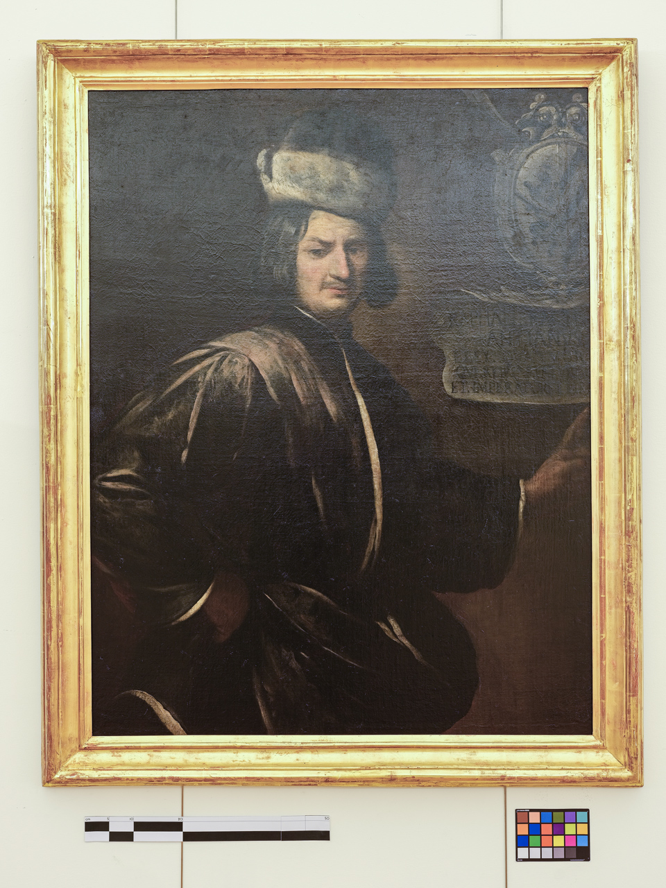 Ritratto di un senatore veneziano, Ritratto virile (dipinto) di Bordone Paris (cerchia) (XVI)