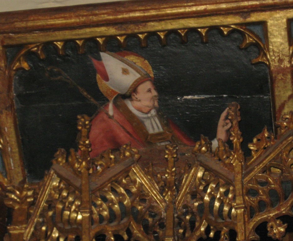 San Giacomo Minore (dipinto, elemento d'insieme) di Cavaro, Michele (bottega) (XVI)