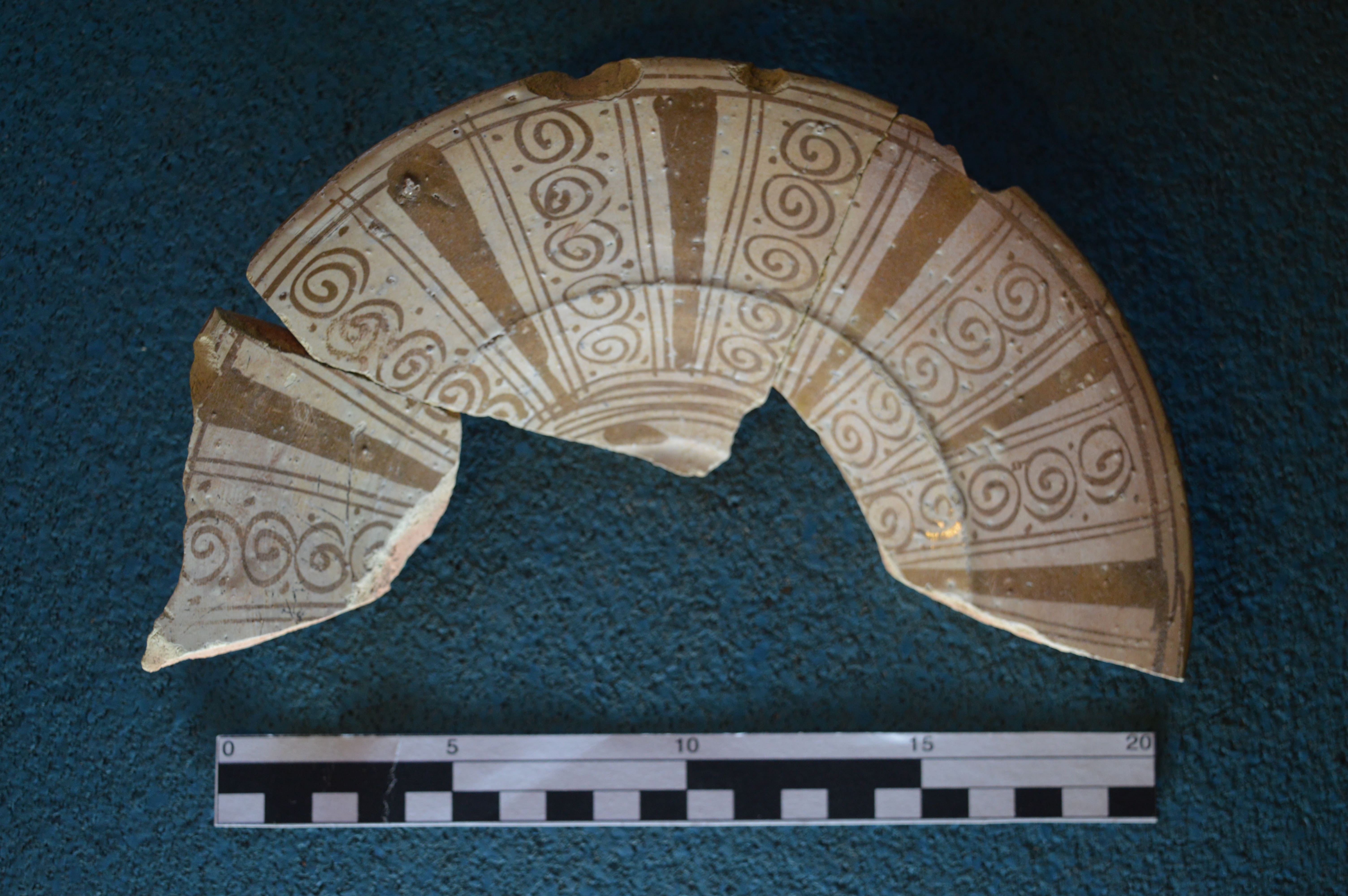 SINGOLO OGGETTO/ piatto, SECOLI/ XV