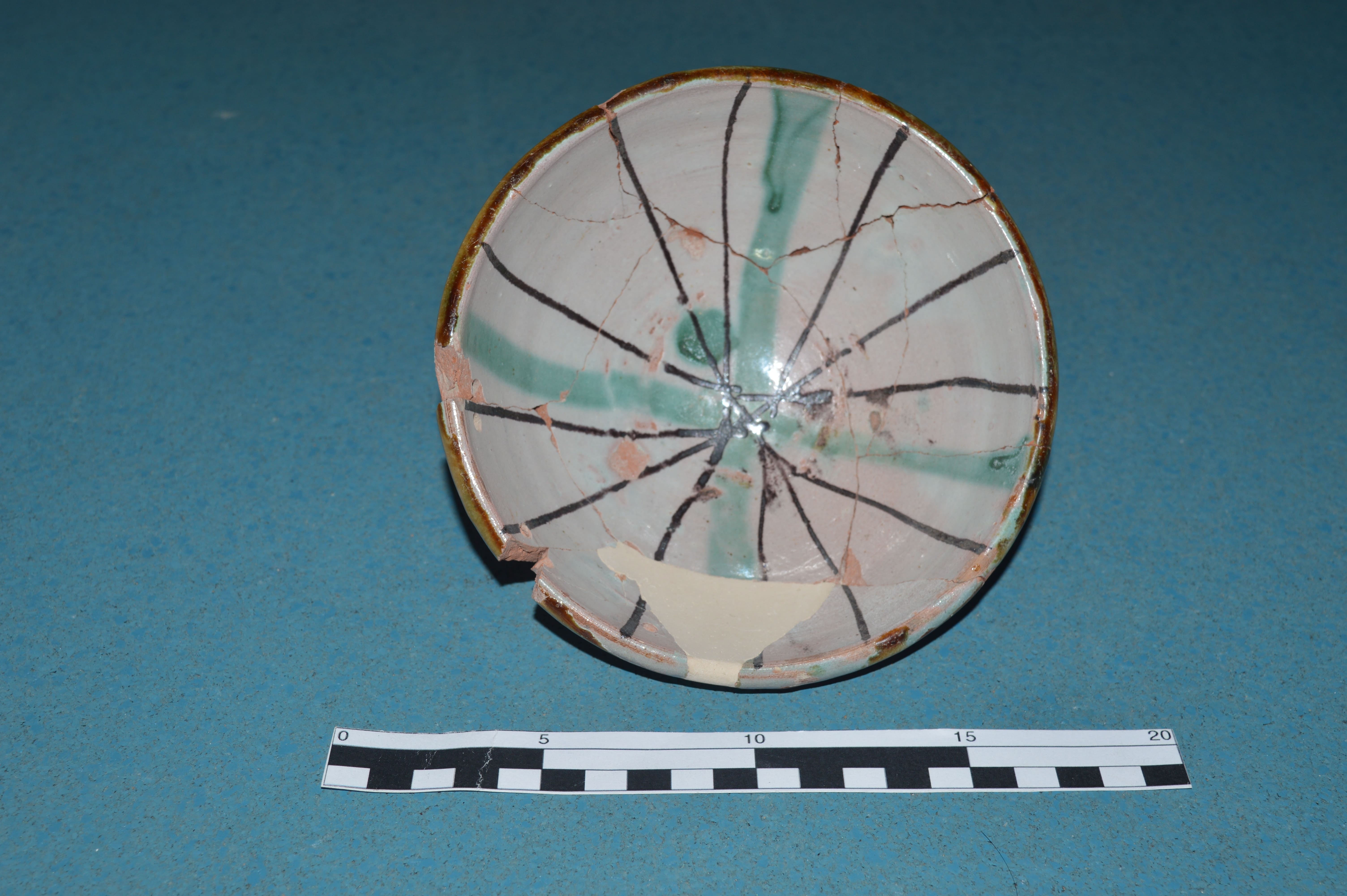 SINGOLO OGGETTO/ ciotola, SECOLI/ XIV