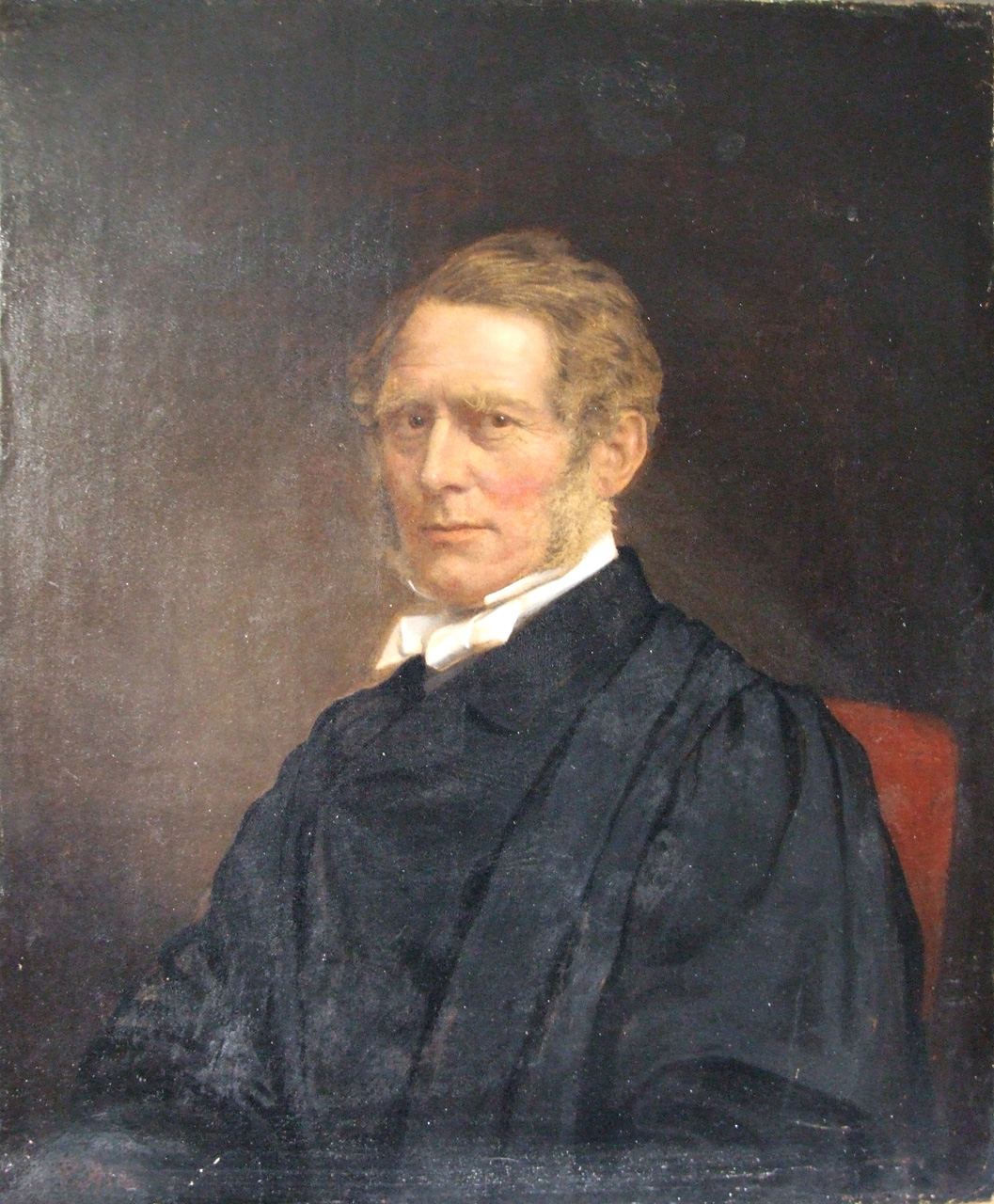 Ritratto di magistrato, ritratto di uomo (fotografia) di Aldi Pietro (XIX)