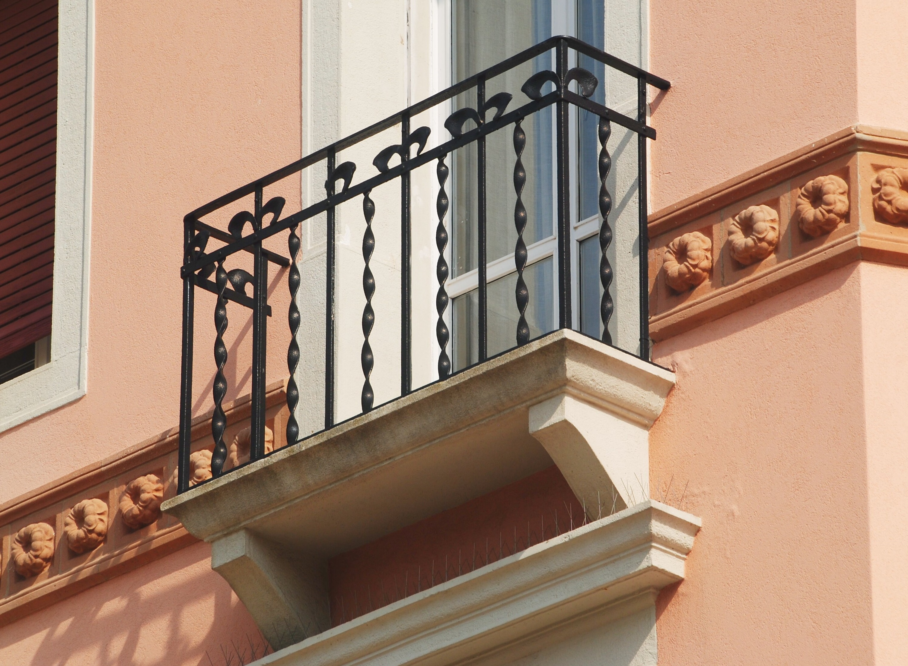 ringhiera - di terrazzino, serie di Bellotto Umberto (attribuito) (primo quarto 20)