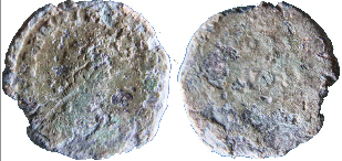 SINGOLO OGGETTO/ moneta, SECOLI/ ARCHI DI SECOLI/ IV-V