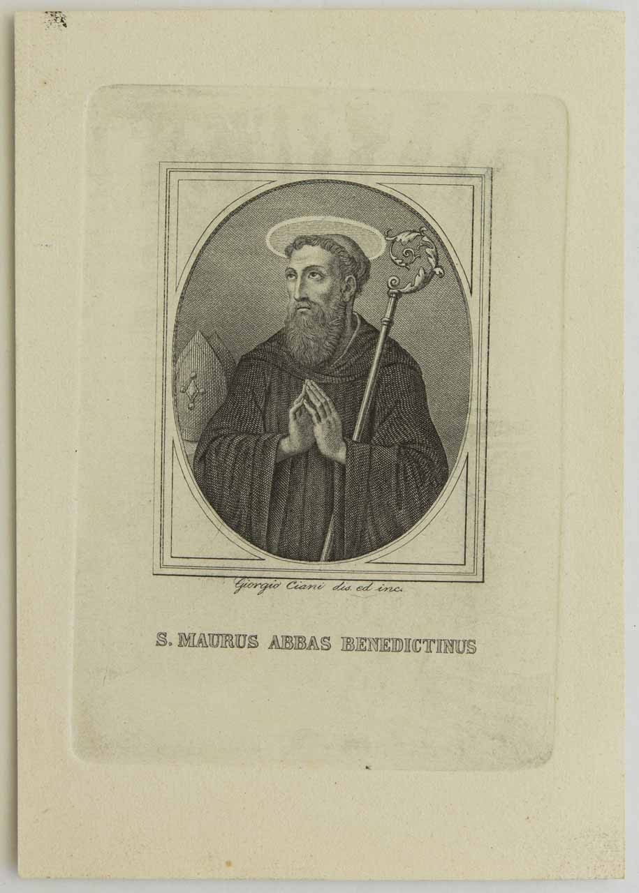 San Mauro (stampa) di Ciani Giorgio - ambito bellunese (XIX)