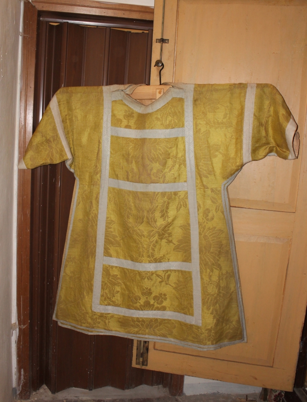 motivi decorativi vegetali (tonacella) - manifattura italiana (fine/ inizio XVIII-XIX)