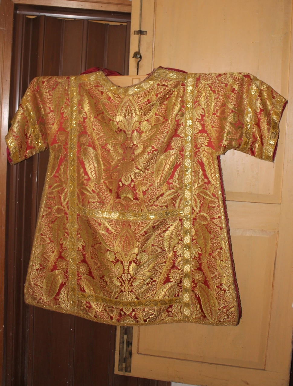 motivi decorativi vegetali (tonacella) - manifattura italiana (primo quarto XVIII)