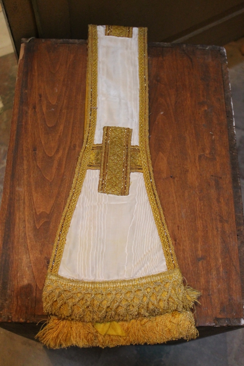 croci (manipolo) - manifattura italiana (inizio XX)