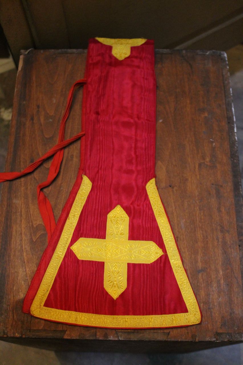 croci (manipolo) - manifattura italiana (inizio XX)