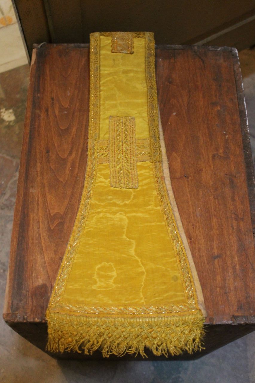 croci (manipolo) - manifattura italiana (fine XVIII)