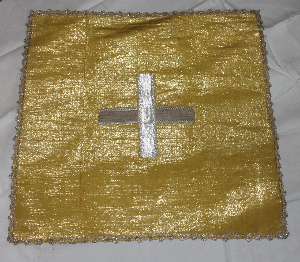 croce (velo di calice) - manifattura italiana (XIX)