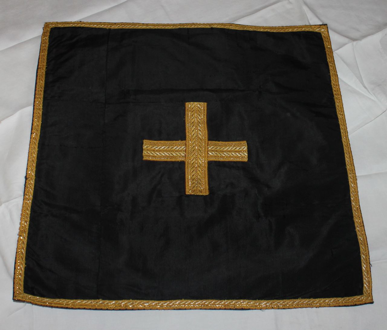 croce (velo di calice) - manifattura italiana (XIX)