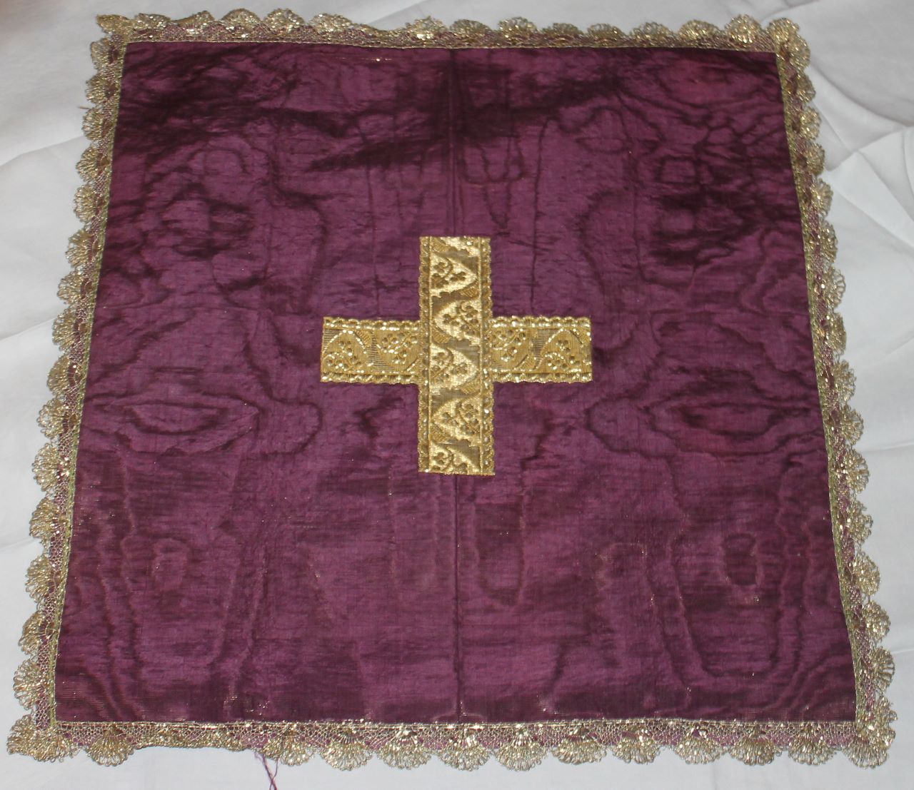 croce (velo di calice) - manifattura italiana (XVIII)