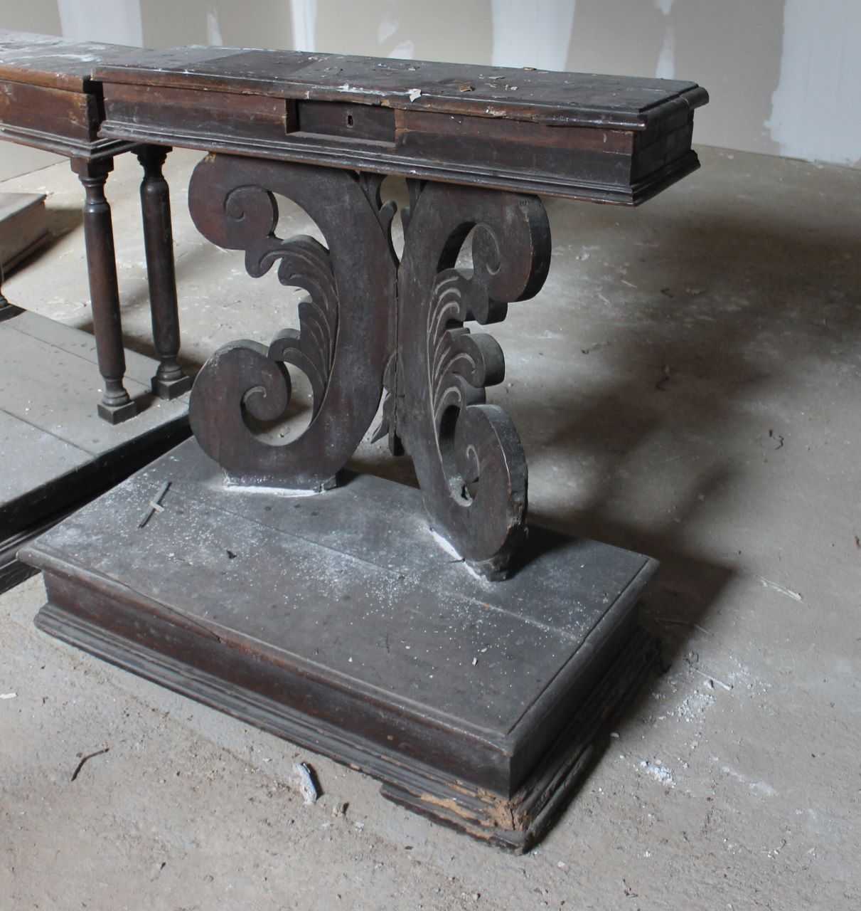 inginocchiatoio - ambito toscano (XVII)