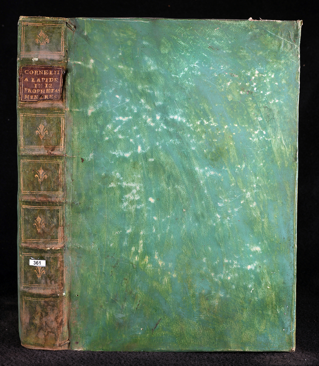 legatura piena, opera isolata - ambito italiano (primo quarto XVIII)