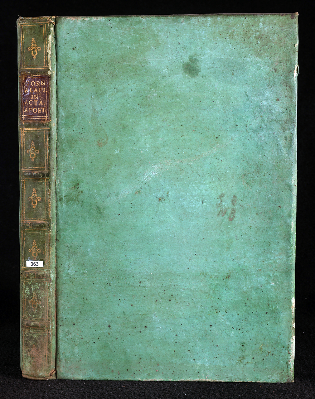 legatura piena, opera isolata - ambito italiano (inizio XVIII)