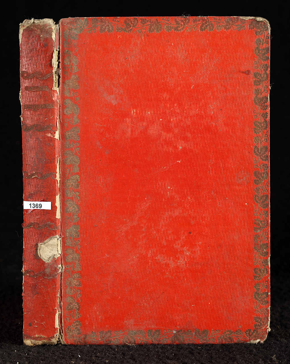 legatura piena, opera isolata - ambito italiano (primo quarto XIX)