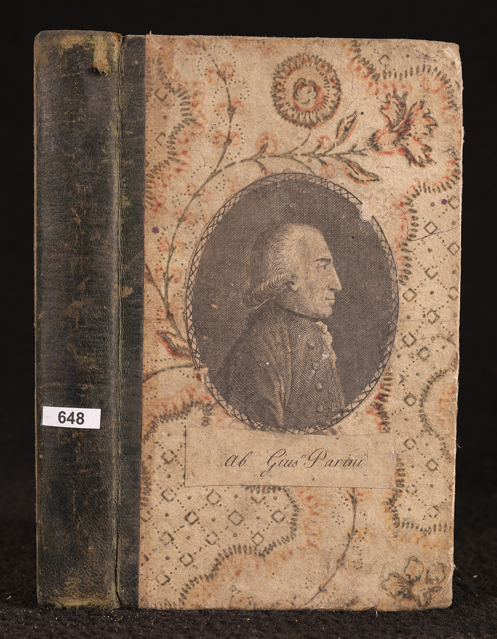 mezza legatura, opera isolata - ambito italiano (fine/ inizio XVIII/ XIX)