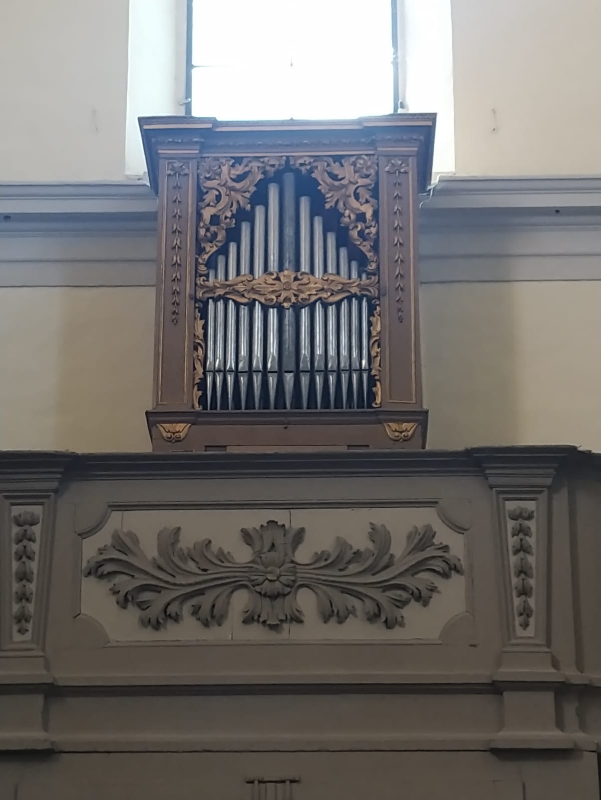 organo di Antonio Peruzzi (seconda metà sec. XVII)