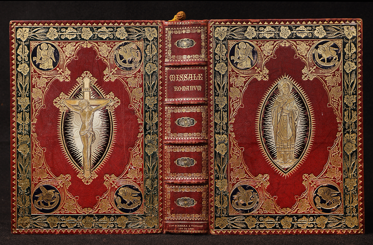 legatura piena, opera isolata di Fratelli Fornara e Vigliani - ambito piemontese (inizio XX)